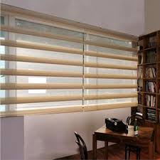 If the blind opens from the top, add a handle on the toprail as well. Open Roman Blinds Cordless Roman Blinds Manufacturer From New Delhi
