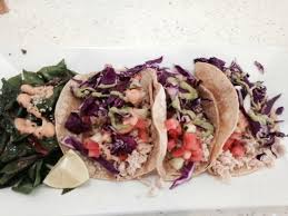 May 26, 2021 · the purpose of substituting banana blossom for fish is similar to substituting jackfruit for pulled pork. Fish Tacos Made With Jackfruit Picture Of Joi Cafe Westlake Village Tripadvisor