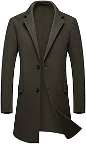 Find a great selection of affordable coats that come in a variety of colors of different types of materials to fit everyone's needs. Tanming Men S Notch Lapel Collar Two Buttons Outerwear Mid Long Wool Top Coats Jackets At Amazon Men S Clothing Store