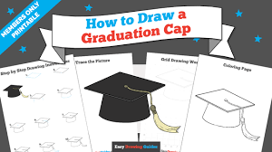 Small graduation cap 2019 version favor gift box party printable sampler graduation cap coloring page graduate free printable pages printable graduation cap for bulletin board nuttin' but preschool How To Draw A Graduation Cap Really Easy Drawing Tutorial