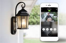 Smart Security Light Coach Maximus Lighting