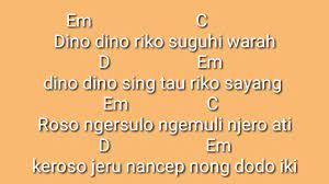 Chord Gitar Dino Liyane Hendra Kumbara Youtube