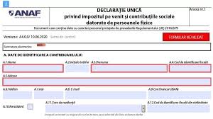 Persoana fizică dispune de libertatea de a desfășura activitatea pentru mai mulți clienți; DeclaraÈ›ia UnicÄƒ 2020 Este Ultima Zi In Care Romanii Pot Depune DeclaraÅ£ia La Anaf