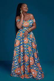 Longue robe tissu pagne avec foulard. Modele Robe Tissu Pagne Www Macj Com Br