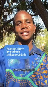 🖤💛❤️ Indigenous kids from across outback Queensland are showcasing their  own designs