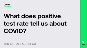 We have agreed on what needs to be done. Covid Data 101 Test Positivity Rate Youtube