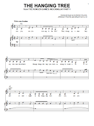 James Newton Howard The Hanging Tree Hunger Games Sheet Music Digital Sheet Music