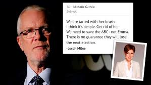 Emma Alberici email revelations put ABC chairman Justin Milne under  pressure to resign
