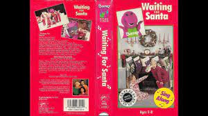 The series focused on a purple tyrannosaurus rex named barney, and a group of kids known as the backyard gang, and the adventures they take, through their imaginations. Barney And The Backyard Gang Waiting For Santa 1990 1993 Vhs Red Cover Edition Youtube