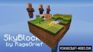 This guide will explain how to install mods that have been made for the minecraft forge api. Skyblock By Ragegrief Map For Minecraft 1 18 1 17 1 Pc Java Mods