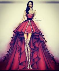 Fashion Design Illustration For Beginners New Fashion Drawing Dr In 2020 Fashion Drawing Dresses Fashion Illustration Sketches Dresses Fashion Illustration Dresses