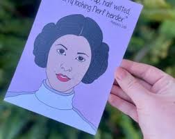Buy Princess Leia Fan Art Print Online in India