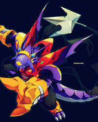 Arresterdramon. | Digimon. | @teoluve378 in Twitter. | Digimon, Digimon  tamers, Digimon fusion