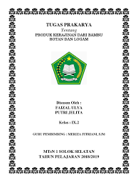Check spelling or type a new query. Makalah Prakarya Kerajinan Bambu