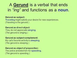 Image Result For Gerunds Nouns Learn English Writing Tips