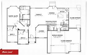 House plans with walkout basement. Millcreek Homes Hildebrand House Plans Ranch Style House Plans Basement House Plans