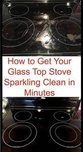 Cleaning Hack To Clean Your Glass Stove In Just A Few Minutes But With Witch Hazel Instead Of Peroxide Diyandhomeimprovem Cleaning Hacks Stove Top Cleaning