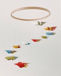 Best Baby S View Mobile For The Crib Or Changing Table In Etsy Hanging Mobile Baby Crib Mobile Baby Mobile