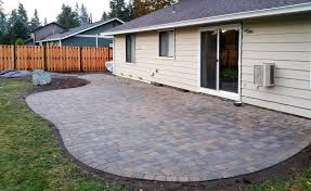 When it comes to diy projects, a paver installation isn't a quick or easy process, but the results are well worth your time. Concrete And Paver Patio Installation In Olympia And Tacoma Puget Sound Ajb Landscaping Fence