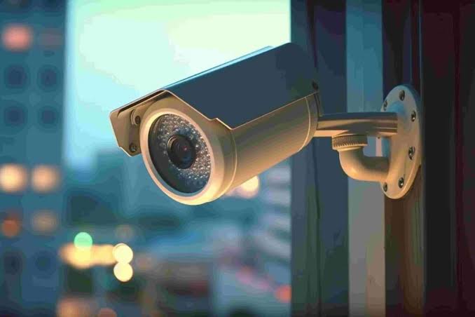 Warehouse security camera coverage