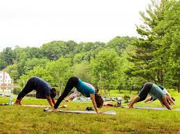 Most yoga classes are rooted in either hinduism or buddhism. West Hartford Yoga Brings Back Outdoor Yoga In The Parks We Ha West Hartford News