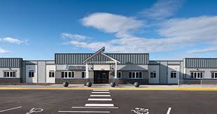 Three Rivers Homelink School Is Located In Richland Wa Homelink Is A Single Story Modular Built School 17 200 Sq F Modular Building Building House Styles