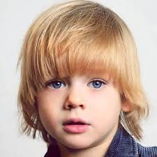 Little boy haircuts + hairstyles for toddler boys: Baby Boy Long Hair Cut The Best Undercut Ponytail