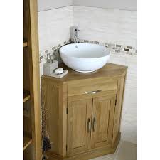 Aosom homcom small bathroom corner floor cabinet with doors and shelves, thin toilet paper storage bathroom organizer for paper shamp. Mobel Oak Corner Bathroom Vanity Unit Best Price Guarantee