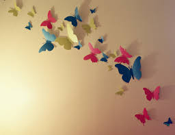 Kebanyakan cat dinding kamar dibuat polos atau dicat dengan satu warna yang menjadikan kamu cepat bosan berada di kamar. Kreasi Hiasan Dinding Kamar Buatan Sendiri Ini Menjadikan Homemade Butterfly Wall Decoration 1500x1155 Wallpaper Teahub Io