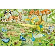 This solar system floor puzzle makes an ideal gift for kids ages 3 to 6 years; Schmidt Puzzle Animals In The Jungle 100 Pieces Puzzle Alzashop Com