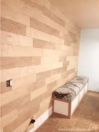 An easy way to hang horizontal planking was born in the lumber isle of g.r. How To Install A Feature Plank Wall Houseful Of Handmade