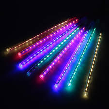 Blue Meteor Shower Rain Led Light String 8 Tubes 30cm Falling Snow Strip Fairy Romantic New Year Festival Garde Tree Decorations Star String Lights Patio Light Strings From Lightsmart 13 54 Dhgate Com