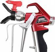Pistola de pintura sin aire de alta presión 4000 PSI con boquilla  reversible 517, junta giratoria para pulverizadores de pintura sin aire  ZT-PRO
