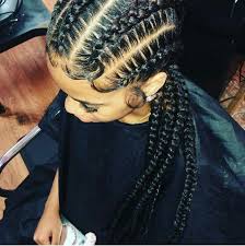 Well you're in luck, because here they come. Ghana Weaving All Back Styles Hair Styles Womens Hairstyles Curly Hair Styles