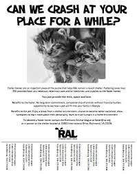 He is a richmond native, who has over ten years experience working with youth and families with a variety of mental health needs. Richmond Animal League Foster