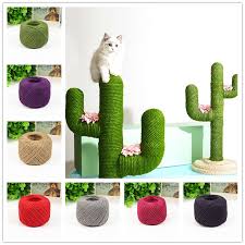 The absolutely easiest way to make an effective diy cat tree is cardboard. Sisal Rope For Cat Tree Cat Climbing Frame Diy Cats Scratching Post Toys Making Desk Legs Binding Rope For Cat Sharpen Claw Buy At The Price Of 8 31 In Aliexpress Com