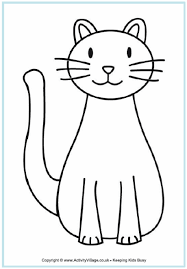Coloring pages help children develop intelligence, imagination and increase creativity. Colouring Pages Kids Printable Coloring Pages Easy Coloring Pages Cat Coloring Page