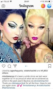 The perfect miss fame rpdr animated gif for your conversation. Two Of The Most Flawless Mugs Of All Rpdr Alumni Miss Fame Has Has Some Sweet Words About Her And Violet Rupaulsdragrace