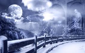 Blue winter landscape ❤ 4k hd desktop wallpaper for 4k ultra hd. Hd Winter Landscape Wallpapers 4sxxbri Picserio Picserio Com