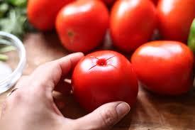 Depending on how many tomatoes you have, you might have to work in batches! How To Peel Tomatoes Easily Blanching Tomatoes Blanching Tomatoes
