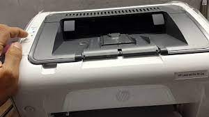 The printer software will help you: Hp Laserjet Pro M12w Youtube