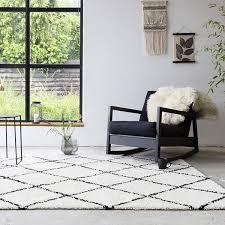hoogpolig vloerkleed allure stripe creme zwart voor warme voeten slaapkamer vloerkleed vloerkleed woonkamer thuisdecoratie