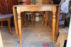 Ethan extendable dining table has no specific warranty information. Hi Yesterday I Purchased An Old Ethan Allen Drop Leaf Maple My Antique Furniture Collection