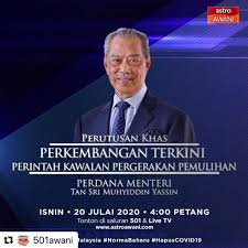 Perutusan khas pm petang ini. Meletop On Twitter Perutusan Khas Perkembangan Terkini Pkpp Jam 4 Petang Ni Repost 501awani Saksikan Perutusan Khas Perdana Menteri Tan Sri Muhyiddin Yassin Berhubung Perkembangan Terkini Pkpp Di Saluran 501