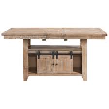 Intercon Highland Relaxed Vintage Counter Height Table With Self Storing Leaf And Storage Fisher Home Furnishings Pub Tables Mirror body with glass bead accent console table regular. highland counter height table