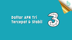 Memiliki koneksi internet cepat dan stabil pastinya menjadi impian bagi setiap orang, termasuk kamu dong, geng?. 9 Apn Tri 4g Terbaru Cepat Stabil 2020