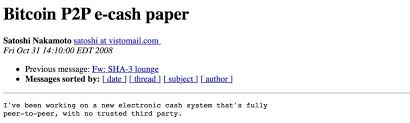 To generate your first bitcoin address you have to install a digital wallet in your computer or smartphone. Satoshi S Bitcoin Whitepaper Turns 12 On Halloween Coolwallet