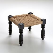 tabouret bois et corde style indien adas furniture carved furniture indian home interior