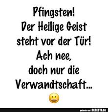 Der pfingstsonntag ist der 50. Pfingsten Lustige Bilder Spruche Witze Echt Lustig