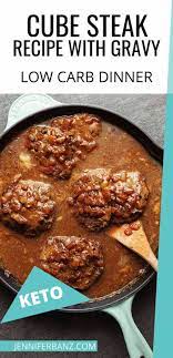 This Easy Stove Top Or Crock Pot Cube Steak Recipe Uses Minimal Ingredients For Maximum Flavor I Made Mi Cube Steak Recipes Beef Cube Steak Recipes Cube Steak